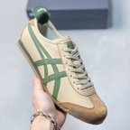 ASICS Onitsuka Tiger Mexico 66 – Birch / Sage Green Low-Top Retro Sneaker
