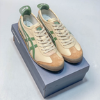 ASICS Onitsuka Tiger Mexico 66 – Birch / Sage Green Low-Top Retro Sneaker
