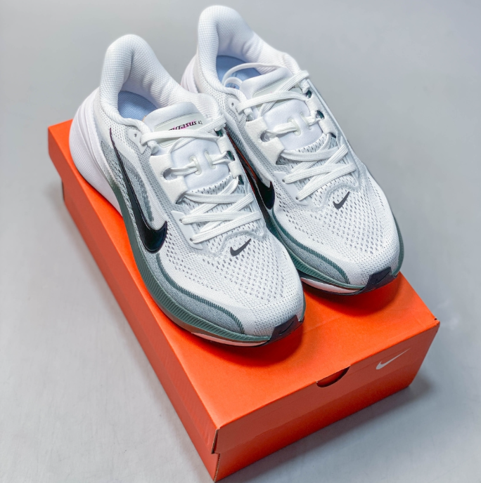 Nike Air Zoom Pegasus 42 – White / Black / Cool Grey / Glacier Blue Running Sneaker