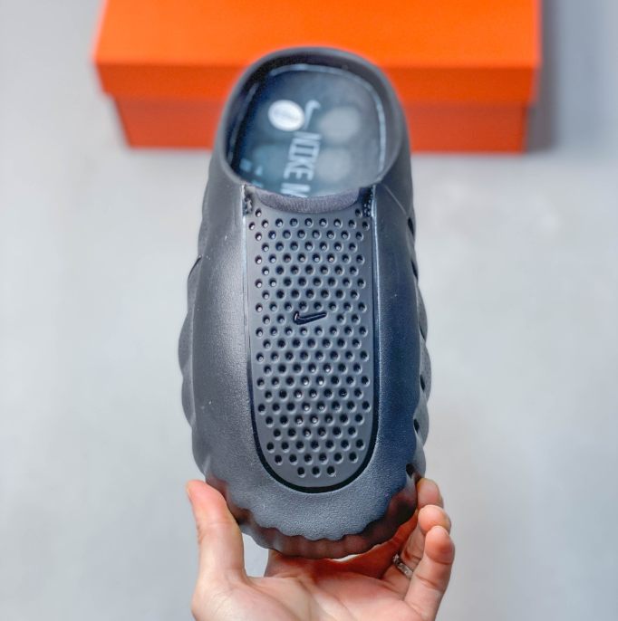 Nike Mind 001 – Deep black Grey / Anthracite Slip-On Mule