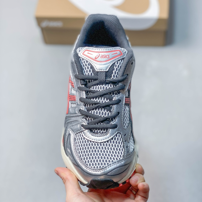 ASICS Gel-Kayano 14 – Pure Silver / Fiery Red /51201A019-700