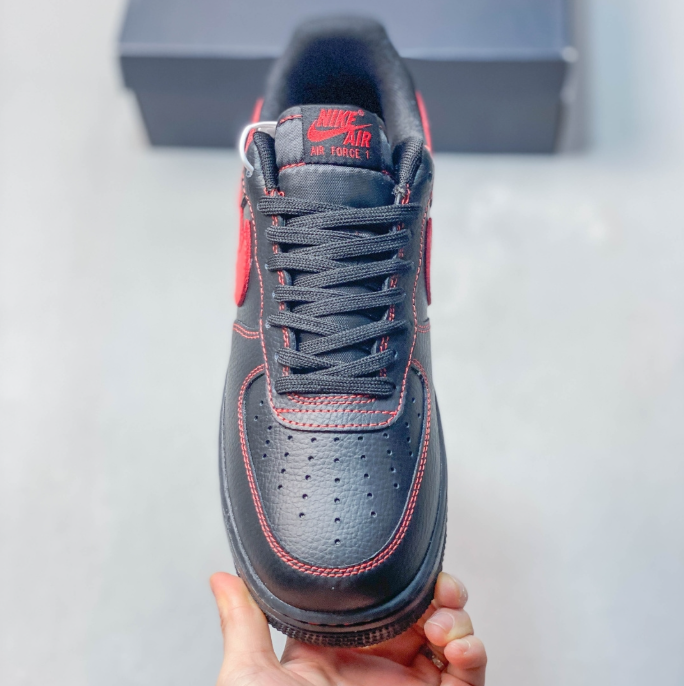 Nike Air Force 1 '07 Low Black Red IM5755-700