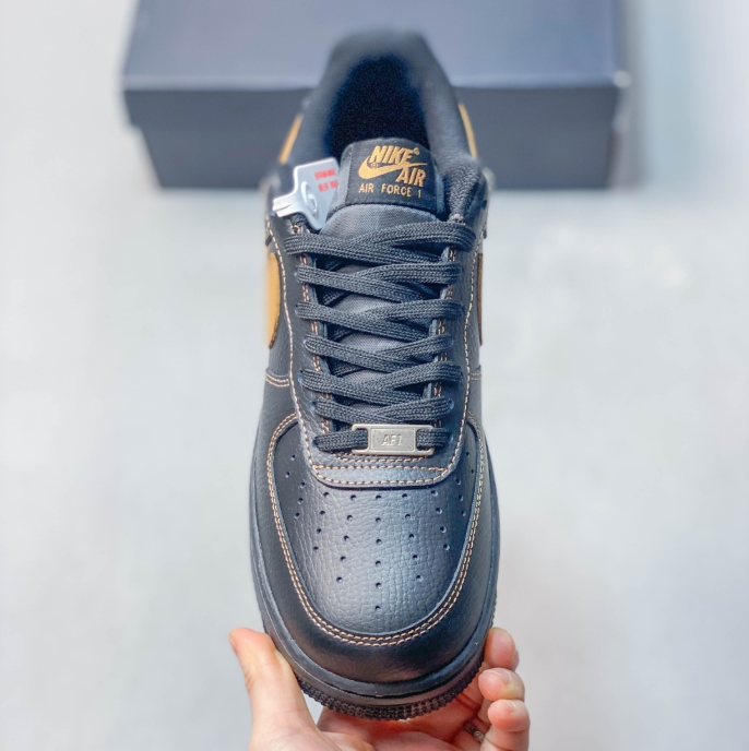 Nike Air Force 1 '07 Low Black Gold IM5755-700