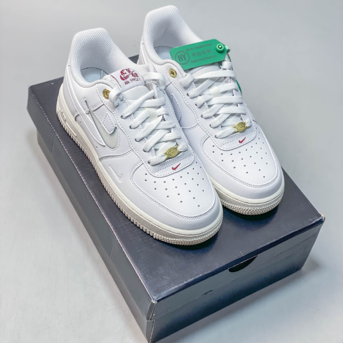 Nike Air Force 1 '07 Low White Transparent Swoosh IM5755-700