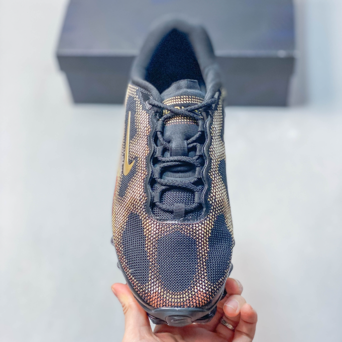 Nike Air Liquid Max Black/Orange Gradient Yellow Swoosh IQ7634-069
