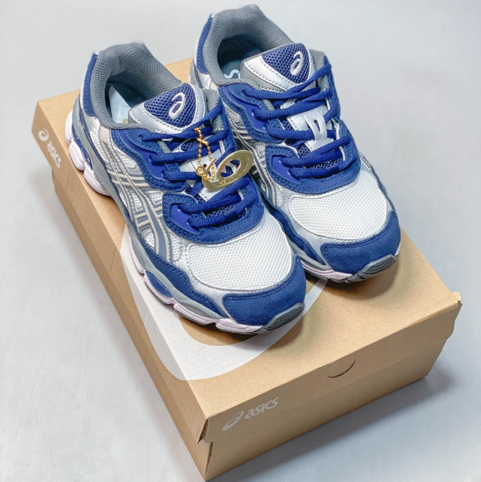 ASICS GEL-NYC    Metallic Silver / Royal Blue 1203A280-002