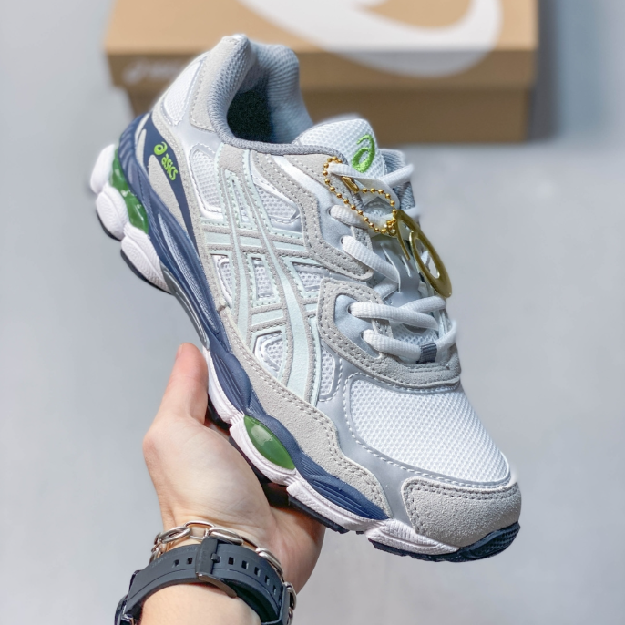 ASICS GEL-NYC  White / Glacier Grey / Navy  1203A280-002