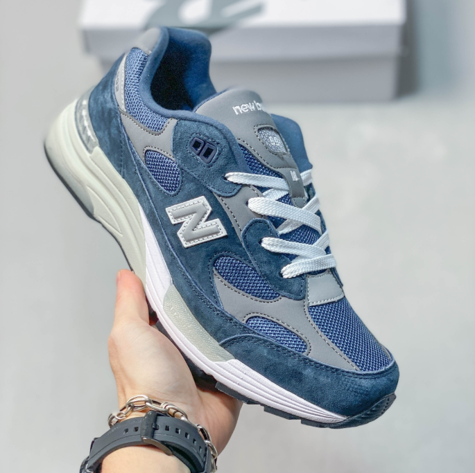 New Balance 992 M992NV Navy / Grey / White M992NV