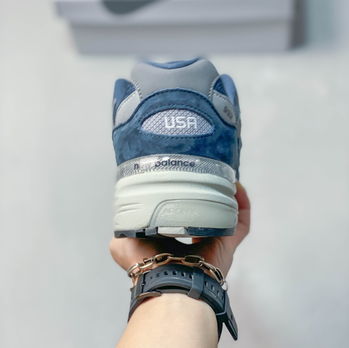 New Balance 992 M992NV Navy / Grey / White M992NV