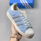 Adidas Originals Superstar 2 Periwinkle Blue / Cream  LC0469