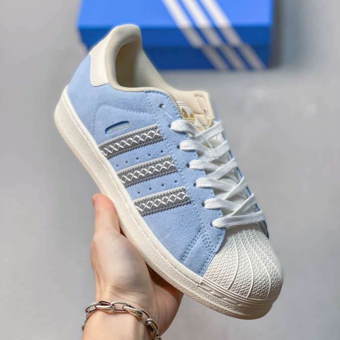 Adidas Originals Superstar 2 Periwinkle Blue / Cream  LC0469