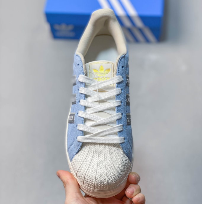 Adidas Originals Superstar 2 Periwinkle Blue / Cream  LC0469