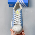 Adidas Originals Superstar 2 Periwinkle Blue / Cream  LC0469