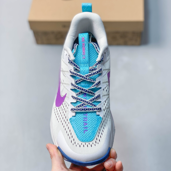 Nike ReactX Wildhorse 10 Platinum / Vivid Purple / Teal FV2338-009