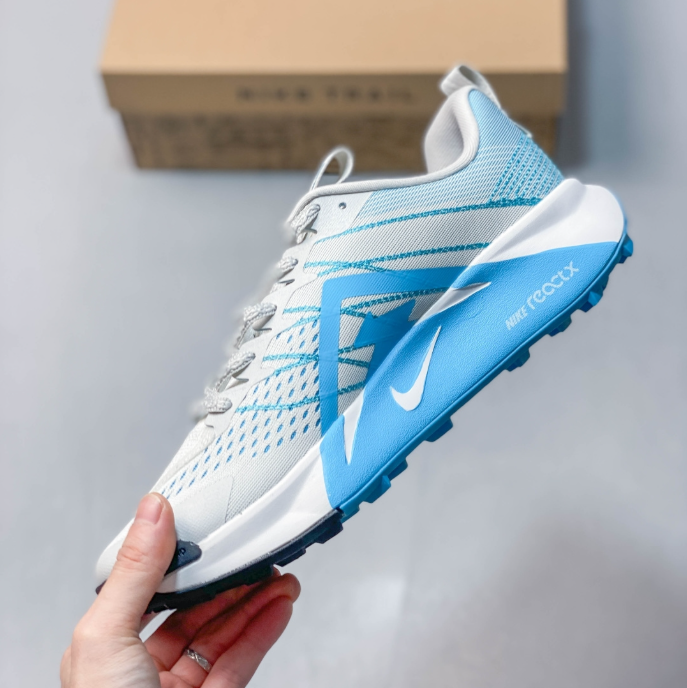 Nike ReactX Wildhorse 10 Platinum / Sky Blue / Teal FV2338-009