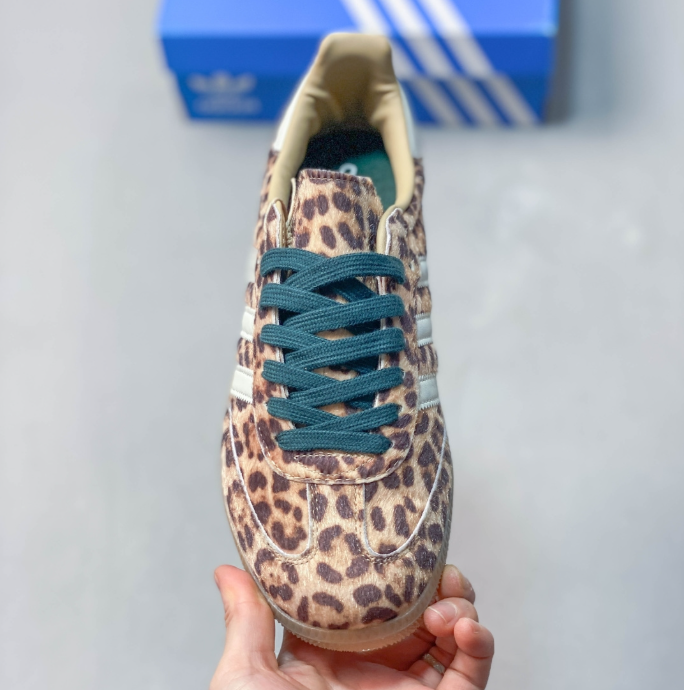 adidas Originals Samba OG Leopard Print / Teal Lace KI6674
