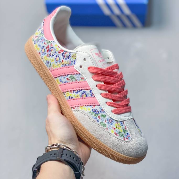 adidas Originals Samba OG Leopard Print / Teal Lace KI6674