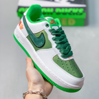 Nike Air Force 1 '07 LV8 – White / Forest Green DN9688-135