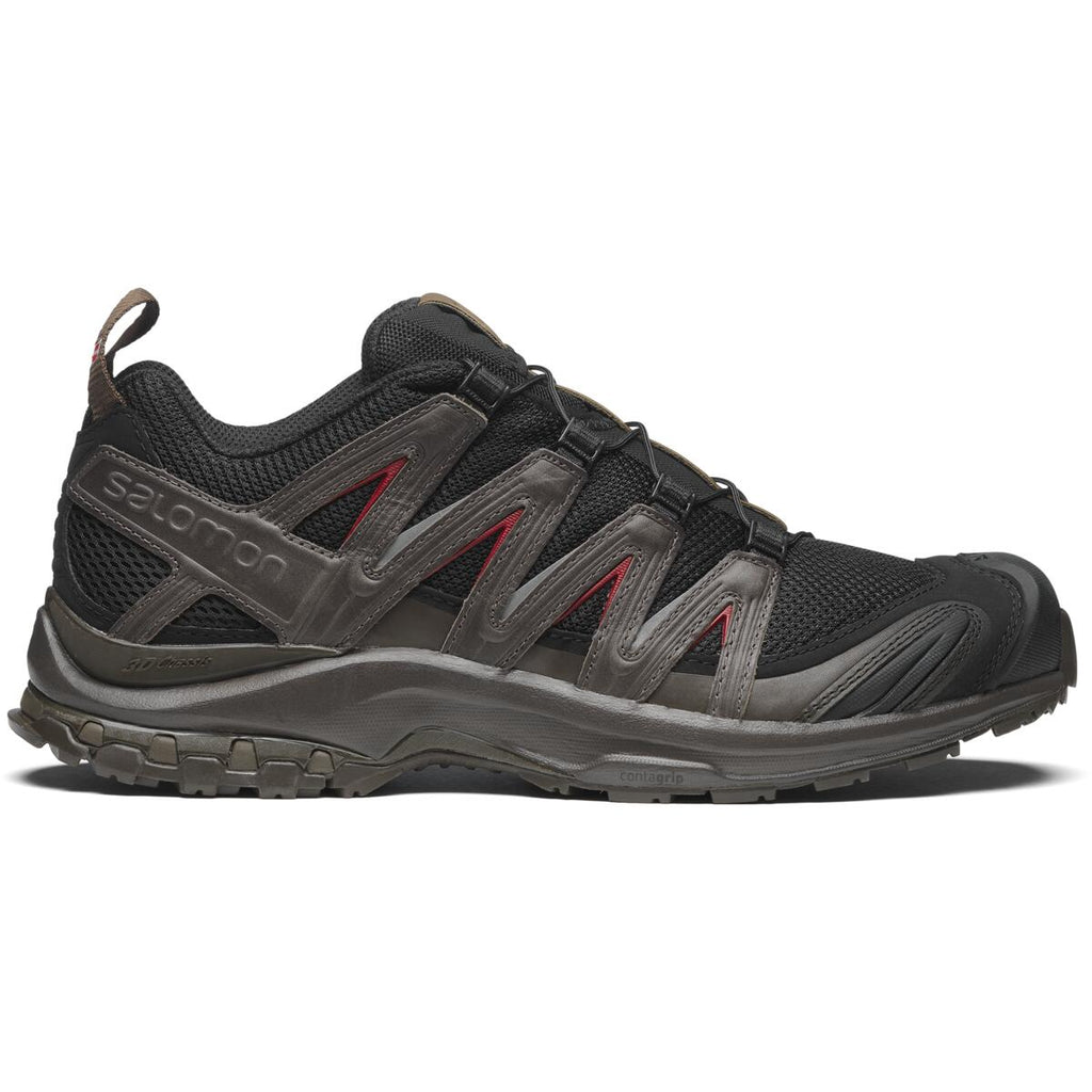 Salomon XA Pro 3D La Yaute Sneakers – Black & Charcoal with Red Details