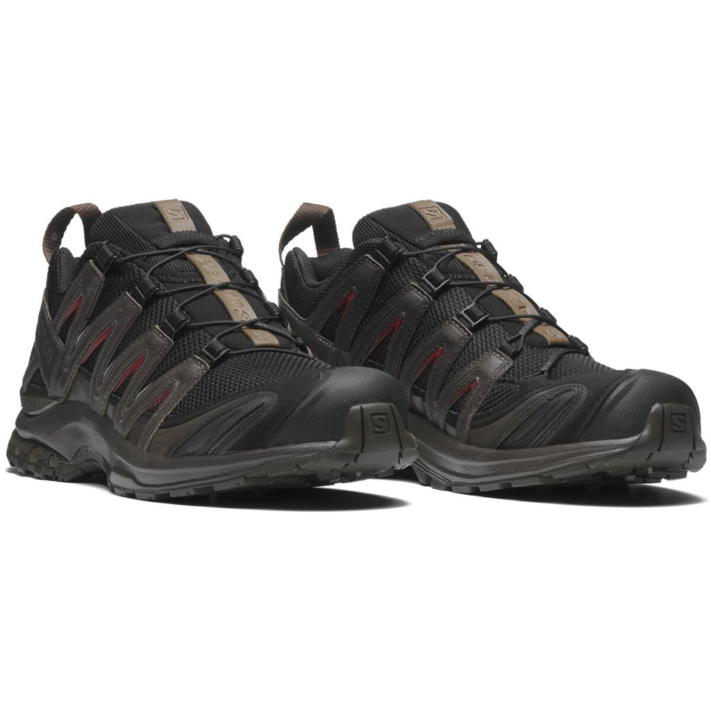 Salomon XA Pro 3D La Yaute Sneakers – Black & Charcoal with Red Details