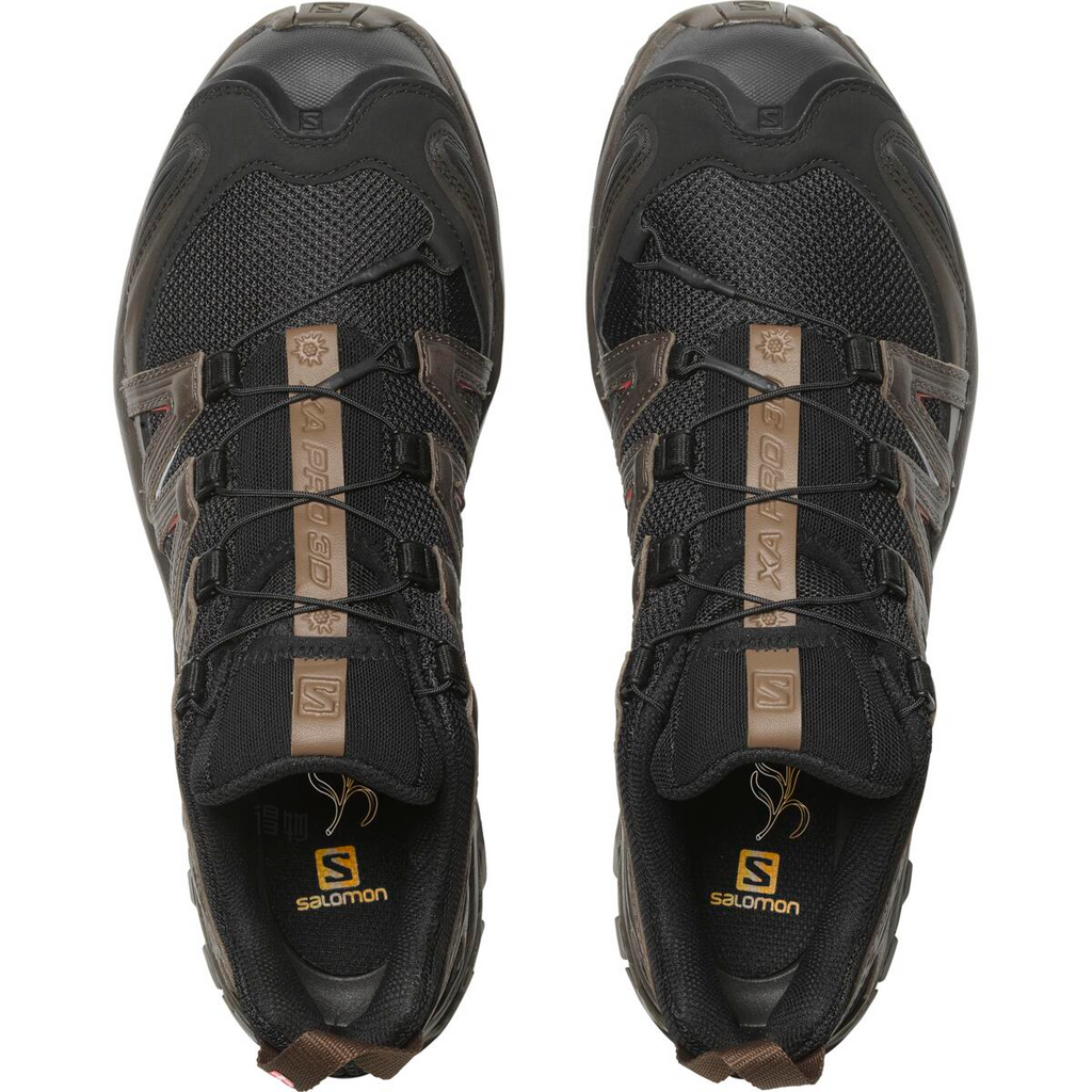 Salomon XA Pro 3D La Yaute Sneakers – Black & Charcoal with Red Details