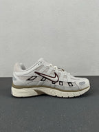 Nike P-6000 – White / Light Grey / Dark Brown Retro Running Sneaker