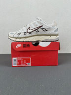 Nike P-6000 – White / Light Grey / Dark Brown Retro Running Sneaker