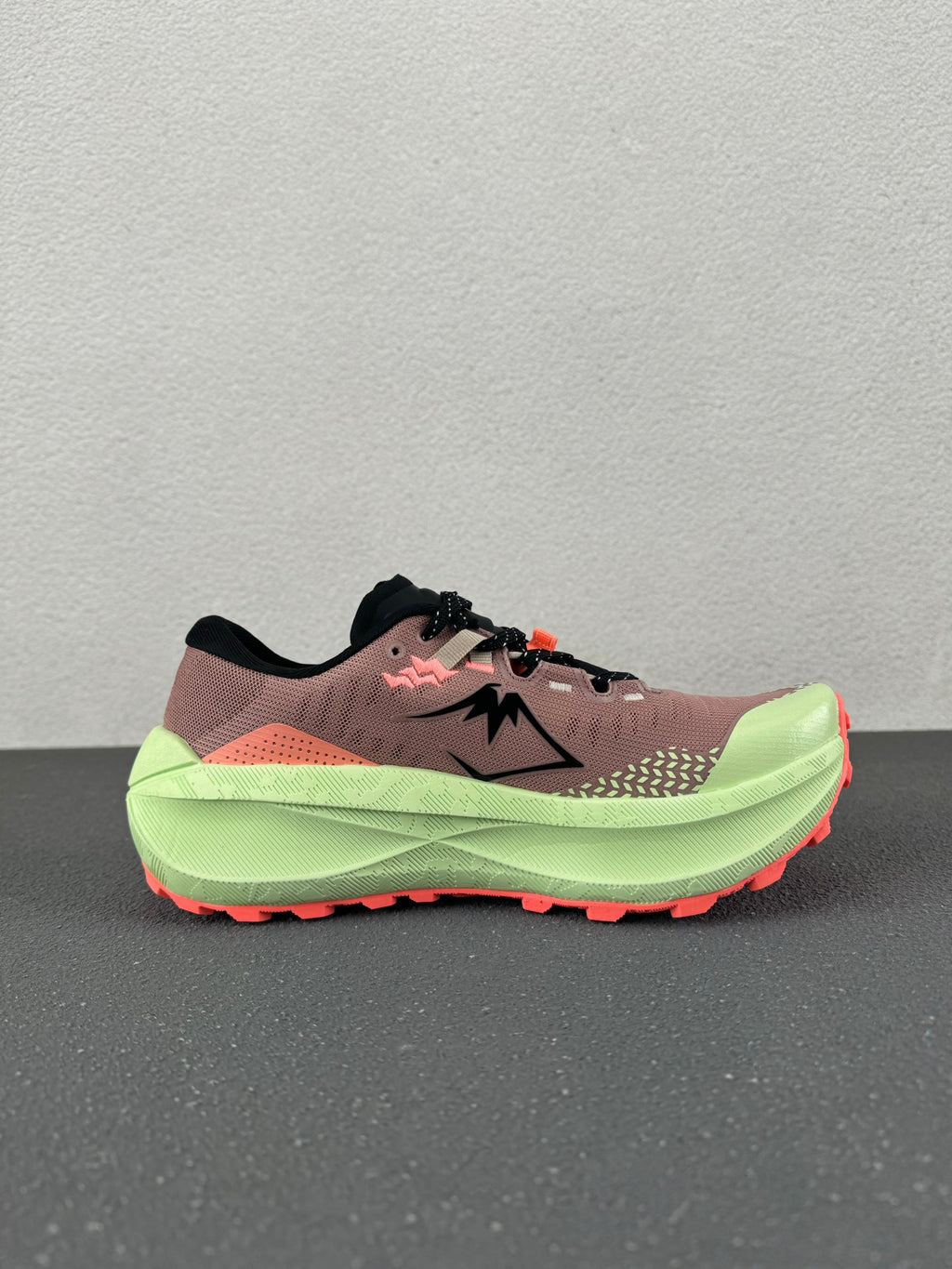 ASICS GEL-Trabuco 12 – Smokey Rose / Lime Green Trail Running Sneaker