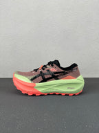 ASICS GEL-Trabuco 12 – Smokey Rose / Lime Green Trail Running Sneaker