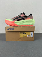 ASICS GEL-Trabuco 12 – Smokey Rose / Lime Green Trail Running Sneaker