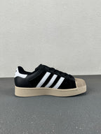 Adidas Originals Superstar – Black Suede / Cream Shell Toe Low-Top Sneaker