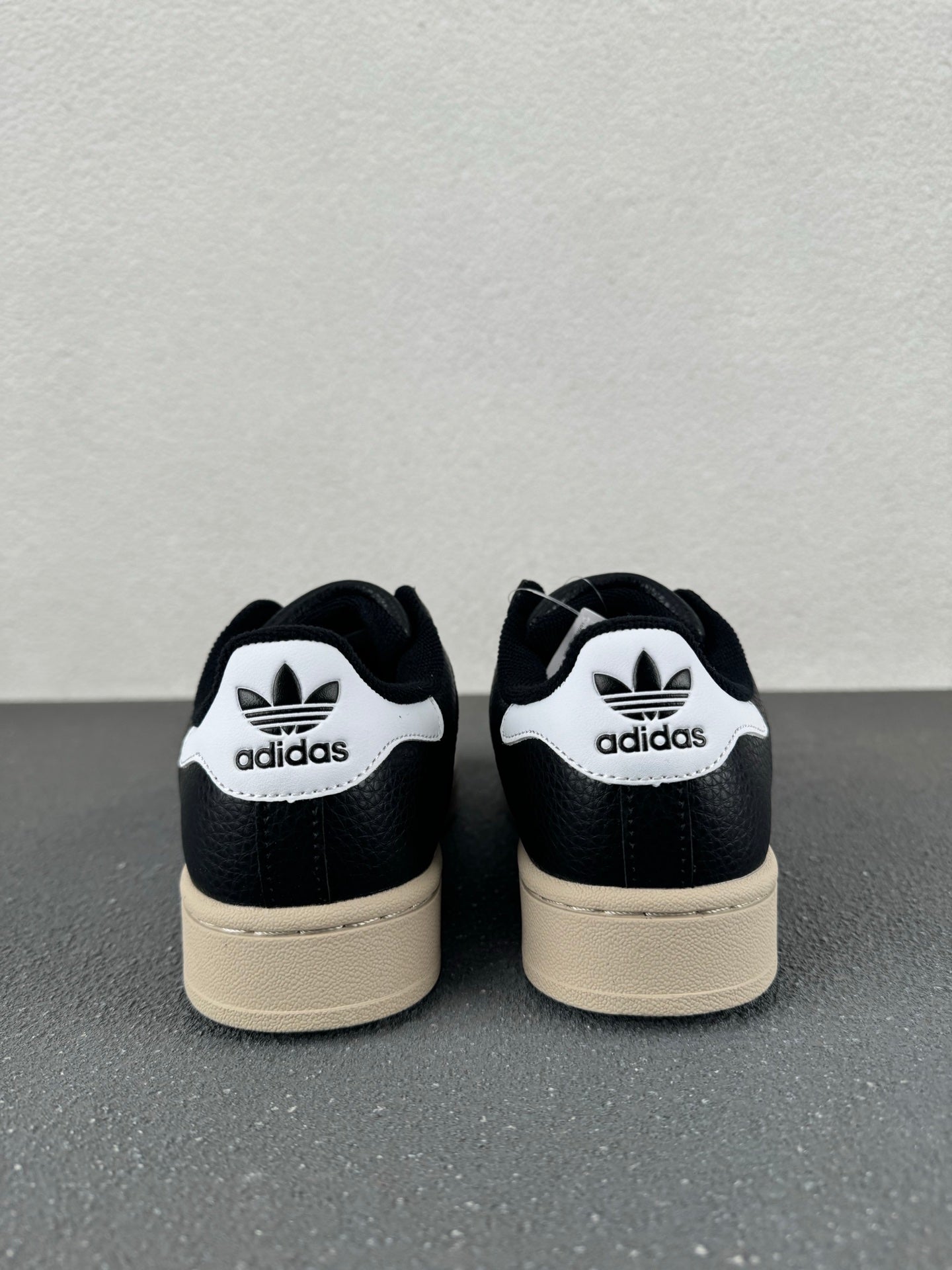 Adidas Originals Superstar – Black Suede / Cream Shell Toe Low-Top Sneaker