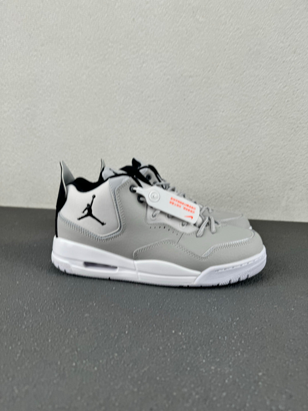 Nike AJ3Air Jordan Courtside 23 – Wolf Grey / White / Black Mid-Top Sneaker