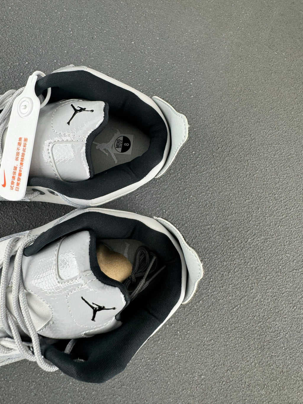 Nike AJ3Air Jordan Courtside 23 – Wolf Grey / White / Black Mid-Top Sneaker