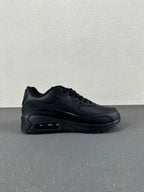 Nike Air Max 90 – Triple Black Leather Low-Top Sneaker