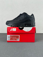 Nike Air Max 90 – Triple Black Leather Low-Top Sneaker