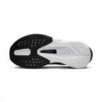 Black and white Nike sneaker outsole on white background