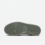 Grey rubber outsole of the Air Jordan 1 Low sneaker